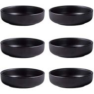 [아마존베스트]Colias Wing 3.5 Inch Simple Style Single Color Pattern Stylish Design Multipurpose Porcelain Side Dish Bowl Seasoning Dishes Soy Dipping Sauce Dishes-Set of 6