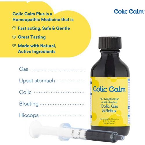  [아마존베스트]Colic Calm Homeopathic Gripe Water, Relief of Gas, Colic and Upset Stomach