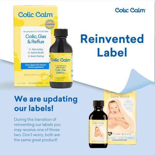  [아마존베스트]Colic Calm Homeopathic Gripe Water, Relief of Gas, Colic and Upset Stomach