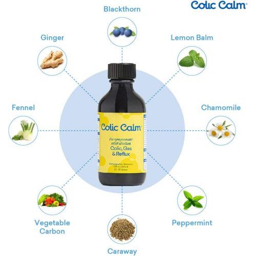  [아마존베스트]Colic Calm Homeopathic Gripe Water, Relief of Gas, Colic and Upset Stomach