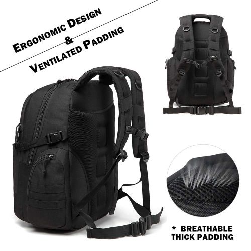  [아마존 핫딜]  [아마존핫딜]Colisal Taktischer Rucksack 40L & 25L Militarischer Rucksack Herren Molle Rucksack Kampfrucksack Armee Trekkingrucksack BW Rucksack fuer Wandern Camping