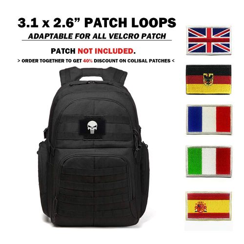  [아마존 핫딜]  [아마존핫딜]Colisal Taktischer Rucksack 40L & 25L Militarischer Rucksack Herren Molle Rucksack Kampfrucksack Armee Trekkingrucksack BW Rucksack fuer Wandern Camping