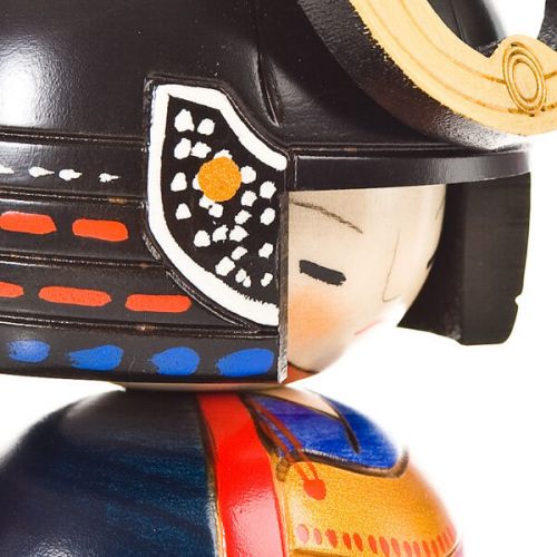  Collectibles Samurai General Japanese Kokeshi Doll