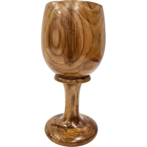  [아마존베스트]CollectiblesBuy Antique Style Handmade Wooden Goblet Wine Cup Wood Chalice Drinking Cup For Party Favors & Housewarming