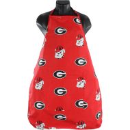 College Covers Georgia Bulldogs Tailgating or Grilling Apron with 9 Pocket, Fully Adjustable Neck, One Size, Team Colors