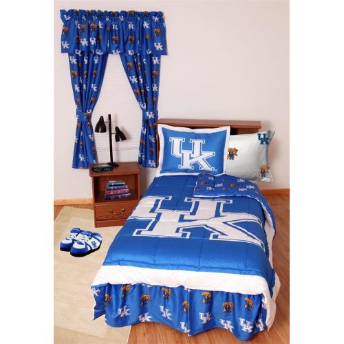  College Covers Kentucky Wildcats Bed in a Bag - With Team Colored Sheets