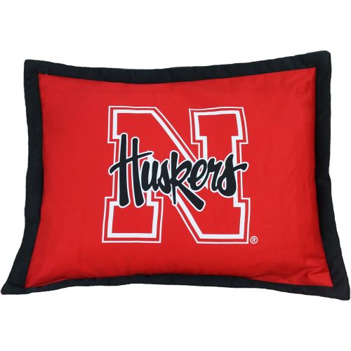  College Covers Nebraska Cornhuskers Comforter Set, Twin, Multicolor