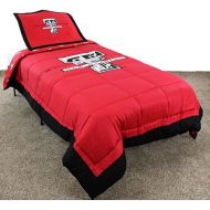 College Covers Texas Tech Red Raiders Reversible Comforter Set - Twin