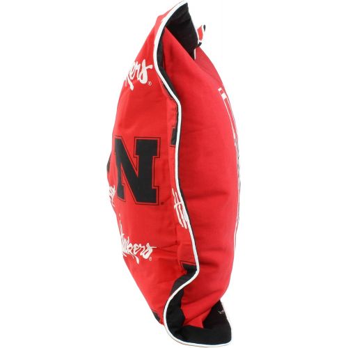  College Covers Nebraska Cornhuskers Printed Pillow Sham