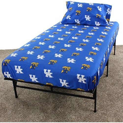  College Covers Kentucky Wildcats Printed Sheet Set - Solid