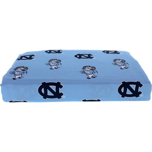  College Covers NCAA Sheet Set, Twin XL, North Carolina Tar Heels