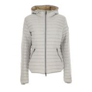 Colmar Originals Hooded pearl grey puffer jacket