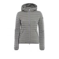Colmar Originals Hooded grey stretch puffer jacket