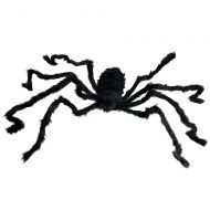 Colonel Pickles Novelties Giant Spider For Halloween Decorations - Large Size At Nearly 5 Feet - Great Party Decor & Props