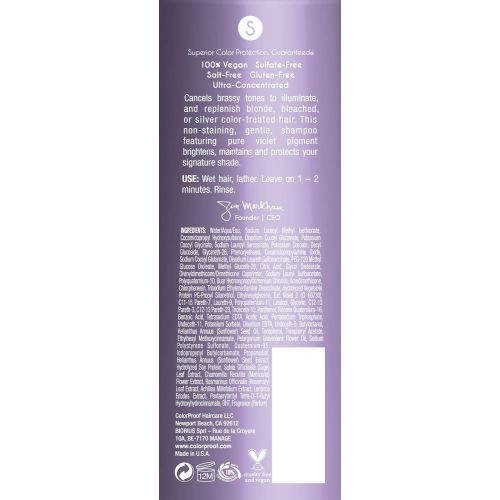  ColorProof Color Care Authority SignatureBlonde Violet Shampoo