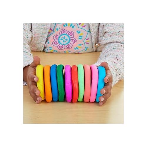  Colorations Wheat & Gluten Free Dough Variety Pack - 14 Colors (5 oz Each) | Non-Toxic, Play Dough, Bulk Set, Sensory Kit, Party Favors, Classroom Pack