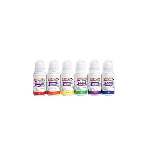  Colorations® Rollable Paints - Set of 6