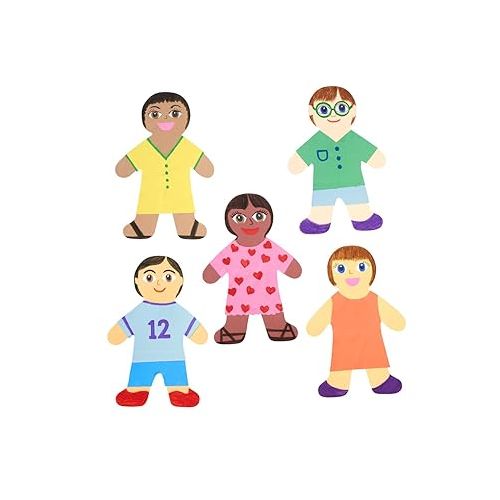  Colorations Multicultural Big People Shapes Set of 24, Multicultural Glossy Card, Skin Color Paper, Kids Around The World, Cardboard People, People Shapes, Multicultural, Diversity