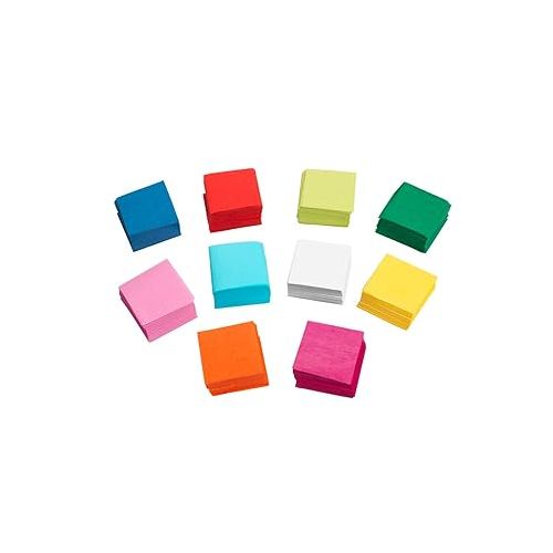  Colorations® Mini Tissue Squares - 10 Colors, 5,000 pieces