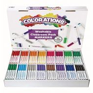 Colorations Washable Markers, Set of 256, 16 Colors, Non Toxic | Bulk Art Supplies For Kids, Classroom Kit, Coloring Class Pack, Crafting Materials For Children