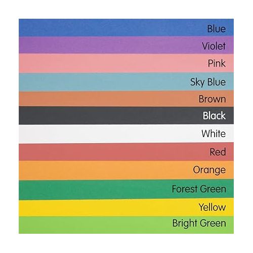  Colorations Construction Paper, Classroom Art Supplies, 9