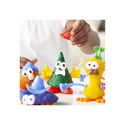  Colorations - BUILDME Creative Creatures Dough Builders (Includes 260 pieces) - Dough & Molding Clay Accessories for Kids - Screen-Free Play Time - Builds Animals & Characters