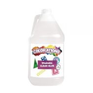 Colorations Washable Clear Glue, 1 Gallon, Dries Clear, Gluing, Crafts, School Glue, Home Glue, Office Glue, Craft Projects, Washable Glue, Non Toxic Glue, Homeschool, Home School Use