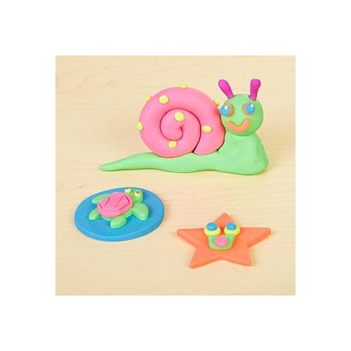  Colorations Wheat & Gluten Free Neon Dough Classroom Pack - 6 Colors | Non-Toxic, Play Dough, Bulk Set, Sensory Kit, Party Favors, Teacher Must Haves