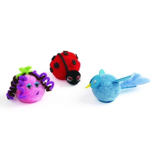 [아마존 핫딜]  [아마존핫딜]Colorations Jumbo 2 Pom-Poms Arts and Crafts Supplies for Classrooms Multicolor Variety Pack of 50 (Item # LGPOMS)