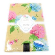 Colordrift Hydrangea Story Water-Resistant 60 X 84 in Fabric Tablecloth | Seats 6-8