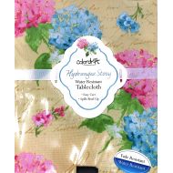 Colordrift Hydrangea Story Water-Resistant 60 X 120 in Tablecloth | Seats 10-12