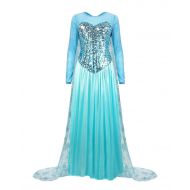 Colorfog Women’s Elegant Princess Dress Cosplay Costume Xmas Party Gown Fairy Fancy Dress
