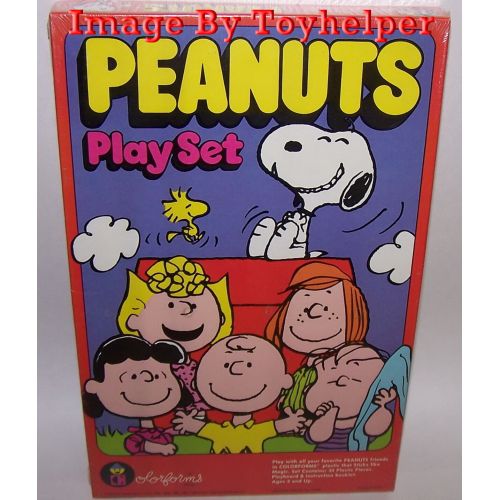  Peanuts Charlie Brown Snoopy Colorforms No.761 Toy Play Set Sealed Vintage