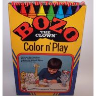 Bozo The Clown Color N Play Set Colorforms Busy Fingers Activity Toy Unused