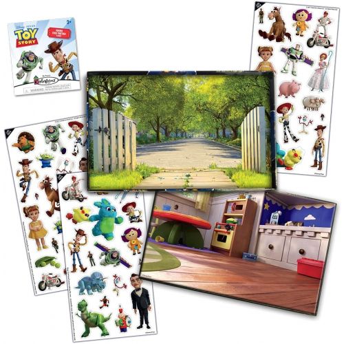  Colorforms Disney Toy Story Box Set Pieces Stick Like Magic Scenes and Pieces for Storytelling Play! Ages 3+, (1882)