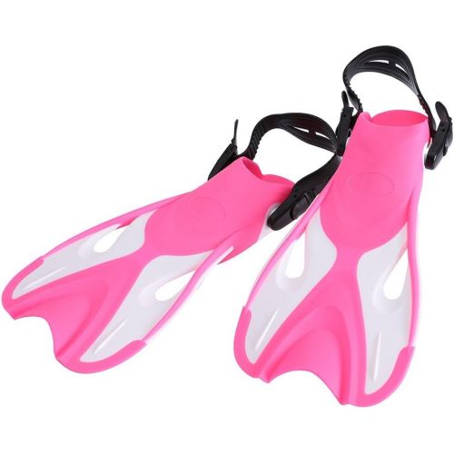  Flossen Taucherflossen , Colorful (TM) Schwimmflossen Kind Short Diving Schnorcheln Schwimmen Flippers Training Schwimmen Kids Scuba