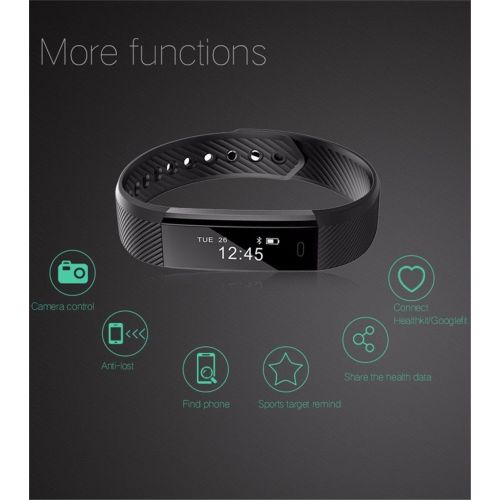  Colorful Fitness Tracker,Smart Armband COLORFUL_ ID115 Bluetooth Smart Watch Armband Armband Schrittzahler Sport Fitness Tracker