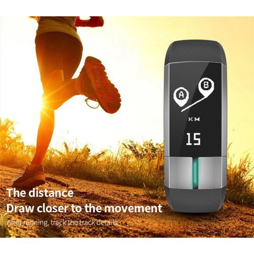  Colorful_ Fitness Tracker, Activity Tracker, G20 Bluetooth Smart Watch Blutdruck EKG Datum Pulsmesser Armband,fuer Android und iOS,Wasserdicht IP67, Bluetooth 4.0