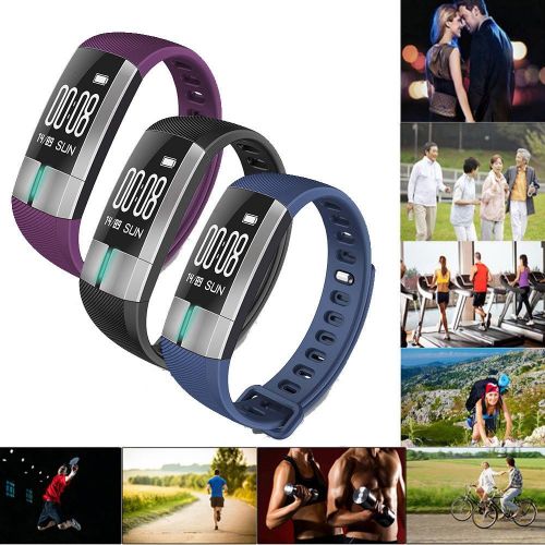  Colorful_ Fitness Tracker, Activity Tracker, G20 Bluetooth Smart Watch Blutdruck EKG Datum Pulsmesser Armband,fuer Android und iOS,Wasserdicht IP67, Bluetooth 4.0