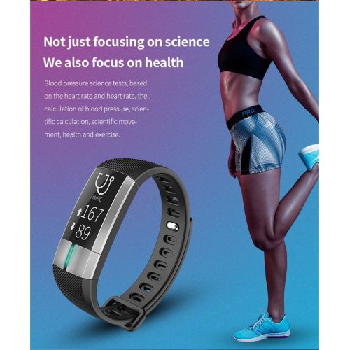  Colorful_ Fitness Tracker, Activity Tracker, G20 Bluetooth Smart Watch Blutdruck EKG Datum Pulsmesser Armband,fuer Android und iOS,Wasserdicht IP67, Bluetooth 4.0