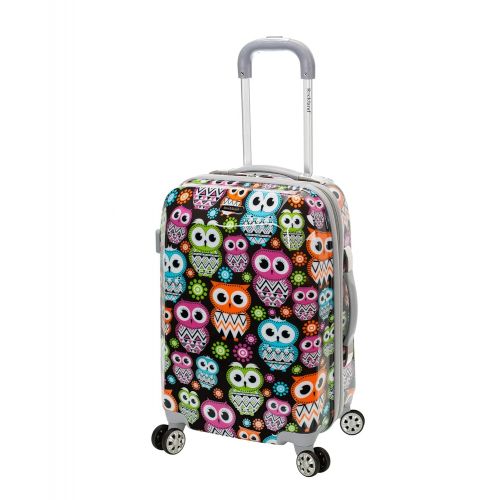  Colorful Rockland 2 Piece Upright Luggage Set