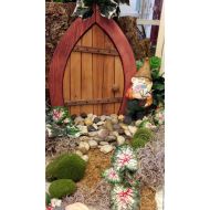 Colorfulimpressions Hand-Crafted Fairy / Gnome Door (Small) - Closed