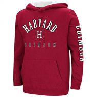 Colosseum Harvard Crimson Youth NCAA Berminator Zone II Hooded Pullover - Cardinal,