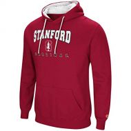 Colosseum Stanford Cardinal NCAA Playbook Pullover Hooded Mens Sweatshirt - Red
