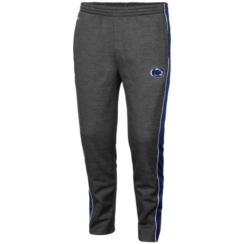  Colosseum Penn State Nittany Lions Adult NCAA Luge Fleece Pants - Charcoal,