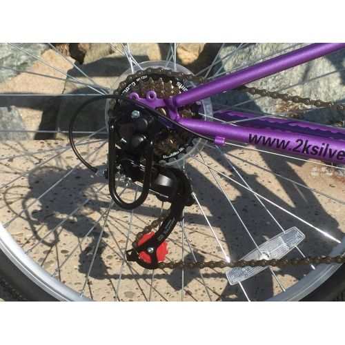  Columba 26 Inch Folding Bike Shimano 18 Speed Lavender (SP26S_LVD)