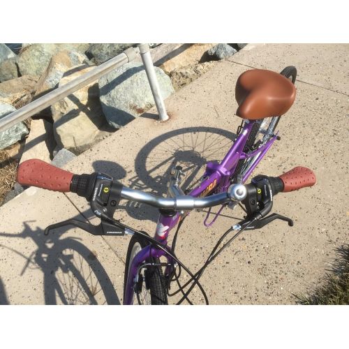  Columba 26 Inch Folding Bike Shimano 18 Speed Lavender (SP26S_LVD)