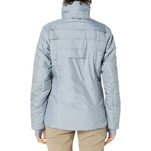 컬럼비아 Columbia Women's Kaleidaslope II Jacket, Tradewinds Grey, 3X