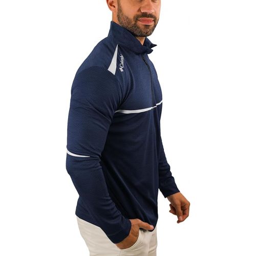 컬럼비아 Columbia Golf Omni-Wick Scorecard 1/4 Zip Long Sleeve Pullover