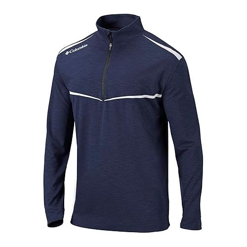 컬럼비아 Columbia Golf Omni-Wick Scorecard 1/4 Zip Long Sleeve Pullover